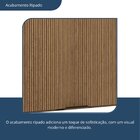 Cozinha Compacta 4 Portas 1 Gaveta Vittoria Ipê Wood/ Grafite