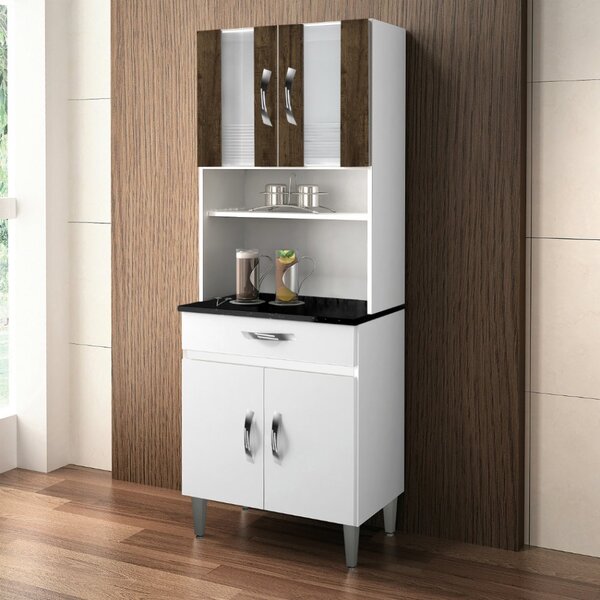 Cozinha Compacta 4 Portas 1 Gavetas Ventura Chf Móveis