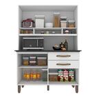 Cozinha Compacta 4 Portas 2 Gavetas Sofia Imop Móveis