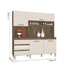 Cozinha Compacta 4 Portas Florença Ii Incorplac Teka/champanhe