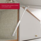 Cozinha Compacta 5 Pç Com Tampo Para Cooktoop Yasmin Espresso