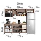 Cozinha Compacta 5 Peças 10028x17034x17035 Pln