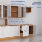 Cozinha Compacta 5 Peças 1 Paneleiro Duplo 2 Aéreos 2 Balcões