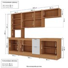 Cozinha Compacta 5 Peças 1 Paneleiro Duplo 2 Aéreos 2 Balcões