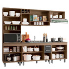 Cozinha Compacta 5 Peças Balcão Para Pia E Cuba Barcelona Pol