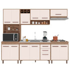 Cozinha Compacta 5 Peças Balcão Pia/cuba Barcelona Poliman Mó