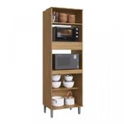 Cozinha Compacta 5 Peças Com 1 Balcão, 2 Armários Aéreos E 2