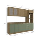 Cozinha Compacta 5 Peças Com Tampo E Torre Quente Botanic Nog