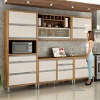 Cozinha Compacta 5 Peças Com Tampo Jade Chf Móveis