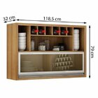 Cozinha Compacta 5 Peças Com Tampo Jade Chf Móveis