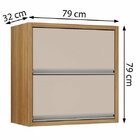 Cozinha Compacta 5 Peças Com Tampo Jade Chf Móveis