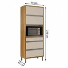 Cozinha Compacta 5 Peças Com Tampo Jade Chf Móveis