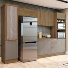 Cozinha Compacta 5 Peças Com Torre Quente E Paneleiro Botanic