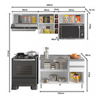 Cozinha Compacta 5 Peças Evidence Poliman