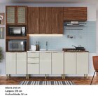 Cozinha Compacta 5 Peças Montenegro Wuengue/cristalo