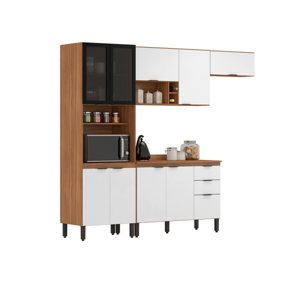 Cozinha Compacta 5 Peças Sydney Amêndola Branco