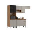 Cozinha Compacta 5 Peças Sydney Amêndola Nude