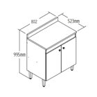 Cozinha Compacta 5 Peças Veneza  Carvalho Oak/cristalo