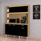 Cozinha Compacta 5 Portas 1 Gaveta 140cm Duda Poquema