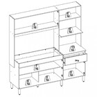 Cozinha Compacta 5 Portas 1 Gaveta Amaranto Demóbile