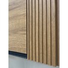 Cozinha Compacta 5 Portas 1 Gaveta Com Tampo Laura  Mel/preto