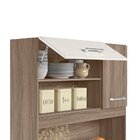 Cozinha Compacta 5 Portas 1 Gaveta Magazin Carvalho Nature/ca