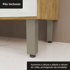 Cozinha Compacta 5 Portas 2 Gavetas Sara Marrocos/off White