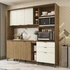 Cozinha Compacta 5 Portas 3 Gavetas Com Tampo J791 Kappesberg