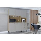 Cozinha Compacta 5 Portas 3 Gavetas Lirio Poquema Moveis Dama