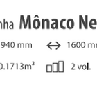 Cozinha Compacta 5 Portas 3 Gavetas Mônaco New Atualle