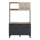 Cozinha Compacta 5 Portas E 1 Gaveta Pietra Delmarco Móveis P