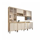 Cozinha Compacta 6 Peças 13 Portas 2 Gavetas Viena Sallêto Mó