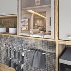 Cozinha Compacta 6 Peças 13 Portas 2 Gavetas Viena Sallêto Mó