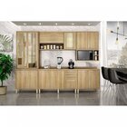 Cozinha Compacta 6 Peças 13 Portas 2 Gavetas Viena Sallêto Mó