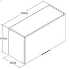 Cozinha Compacta 6 Peças 1 Bancada 2 Aéreos 2 Balcões E 1 Mód