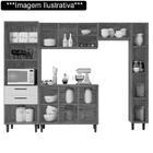 Cozinha Compacta 6 Peças 9 Portas 2 Gavetas Micaella I03 Teka