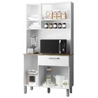 Cozinha Compacta 6 Portas 1 Gaveta 91cm 15013 Pln