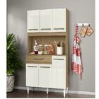 Cozinha Compacta 6 Portas 1 Gaveta Cleo Aramóveis