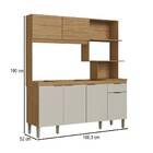 Cozinha Compacta 6 Portas 1 Gaveta Co1610 Decibal