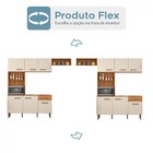 Cozinha Compacta 6 Portas 1 Gaveta Com Nichos Nina Cinamomo/o