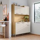 Cozinha Compacta 6 Portas 1 Gaveta Genova Kits Paraná