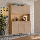 Cozinha Compacta 6 Portas 1 Gaveta Genova Kits Paraná