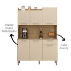 Cozinha Compacta 6 Portas 1 Gaveta Genova Kits Paraná