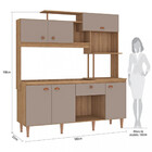 Cozinha Compacta 6 Portas 1 Gaveta Iata Fellicci Móveis