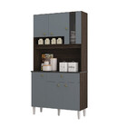 Cozinha Compacta 6 Portas 1 Gaveta Onix Poquema