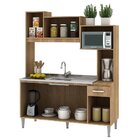 Cozinha Compacta 6 Portas 1 Gaveta Sem Tampo Fellicci Londres