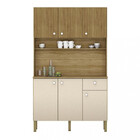 Cozinha Compacta 6 Portas 1 Gaveta Style Kits Paraná