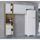 Cozinha Compacta 6 Portas 1 Gaveta Vitoria Poquema