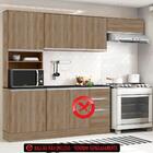 Cozinha Compacta 6 Portas 260cm 10001 Pln