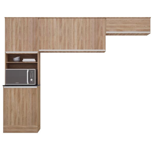 Cozinha Compacta 6 Portas 260cm 10001 Pln